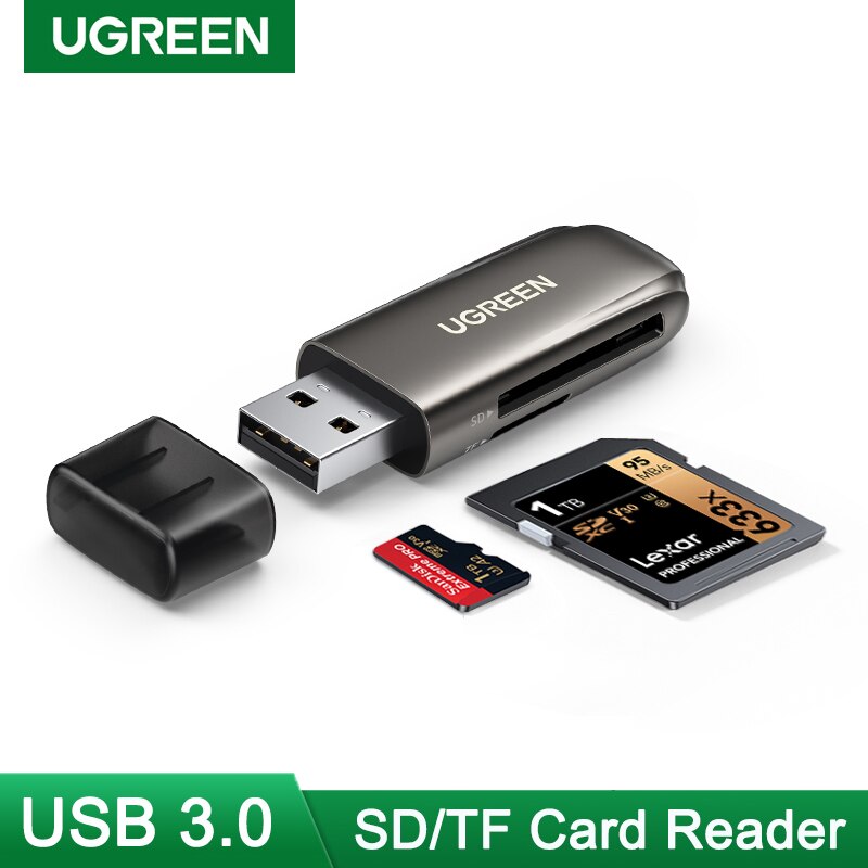Ugreen ī ǵ USB 3.0 SD ũ SD TF ޸ ..